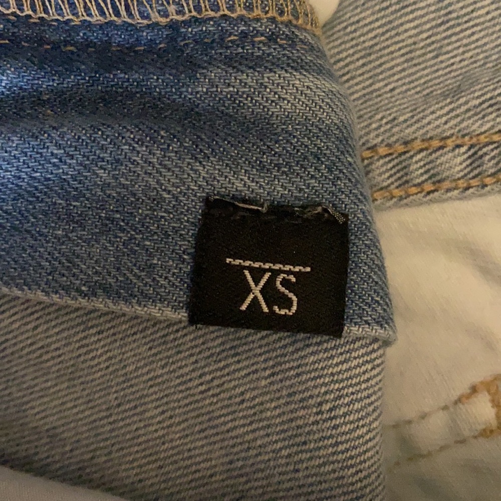 White patchwork jeans - Picture 3 of 4